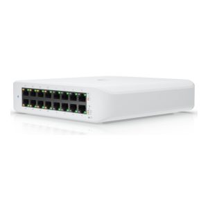 UbiquitI 16-port, Layer 2 PoE switch