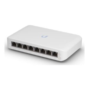 Ubiquiti, 8-Port Layer 2 switch, 4-GbE PoE+, 4-GbE, 52W total PoE Power