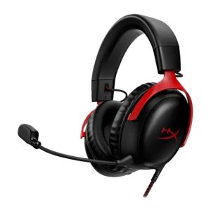 HyperX Cloud III S Wireless - Gaming Headset (Black-Red)