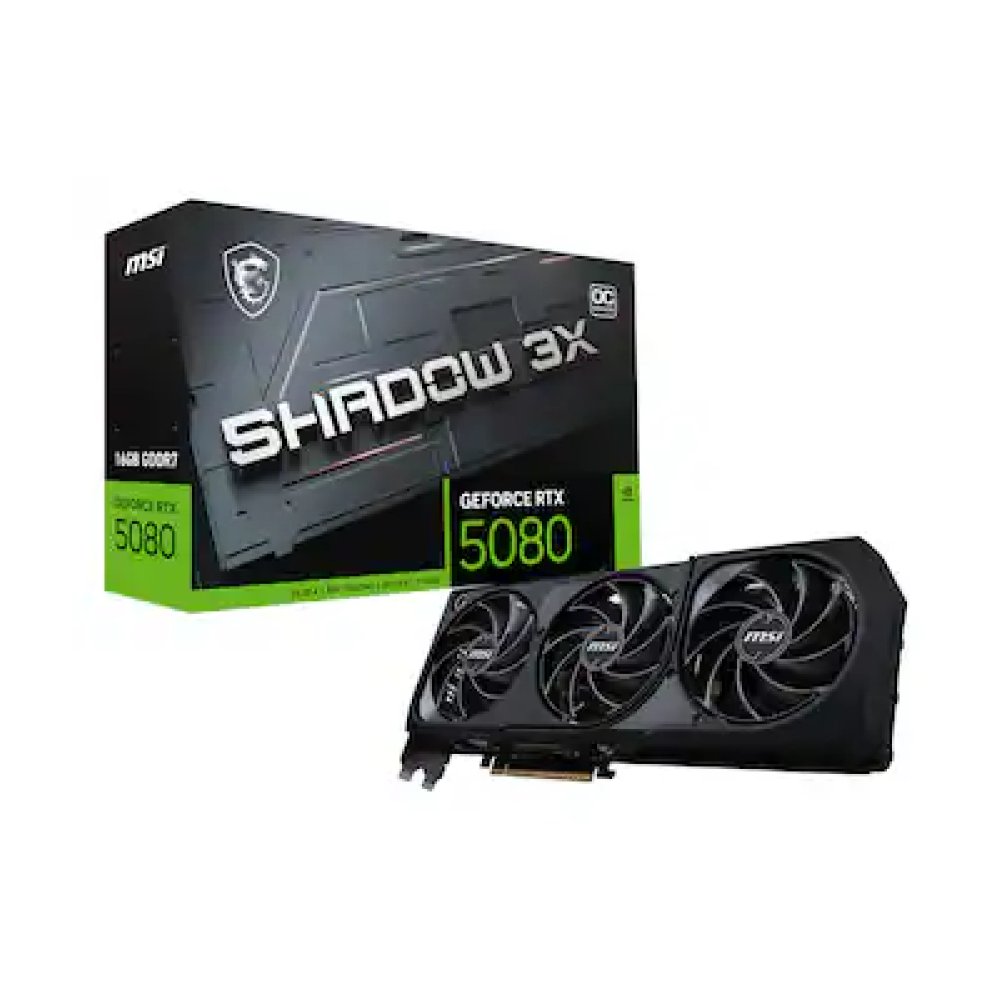 MSI GeForce RTX 5080 16G SHADOW 3X OC