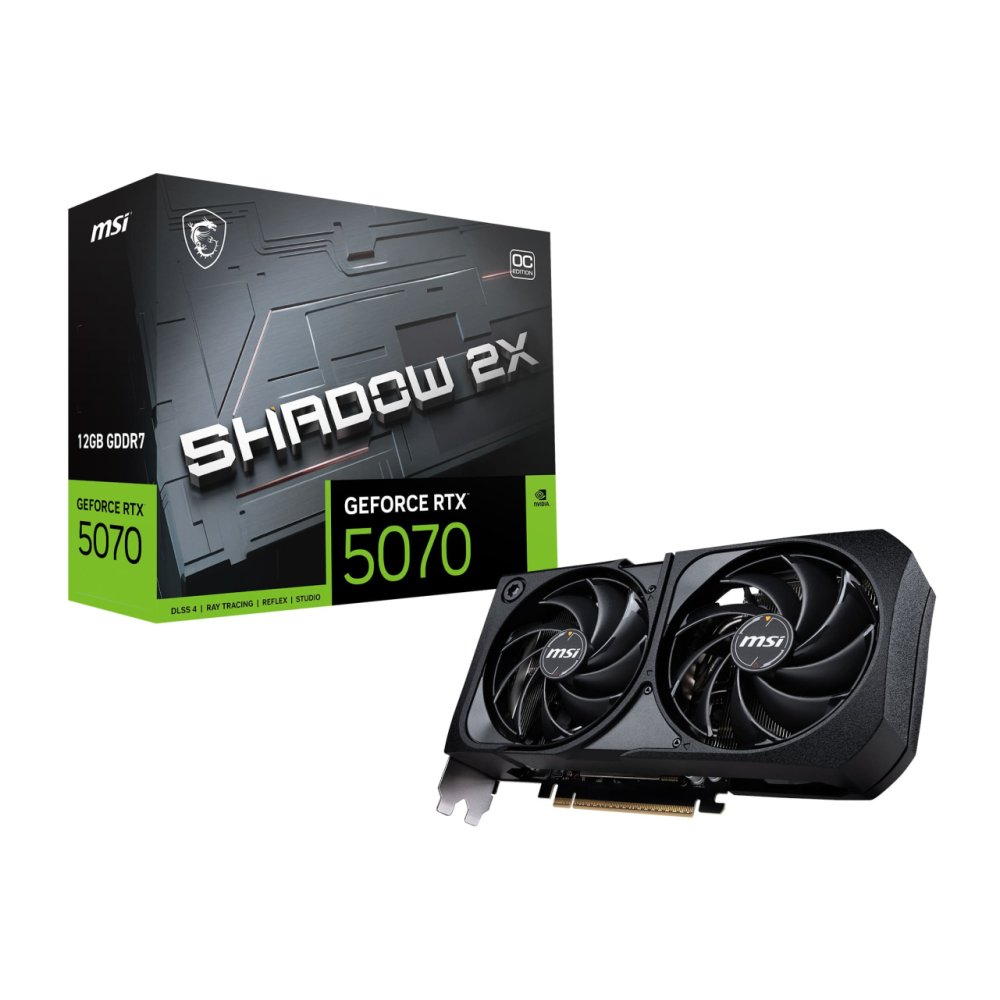 MSI GeForce RTX 5070 12G SHADOW 2X OC