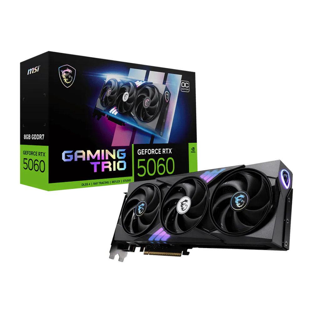 MSI GeForce RTX 5060 8G GAMING TRIO OC