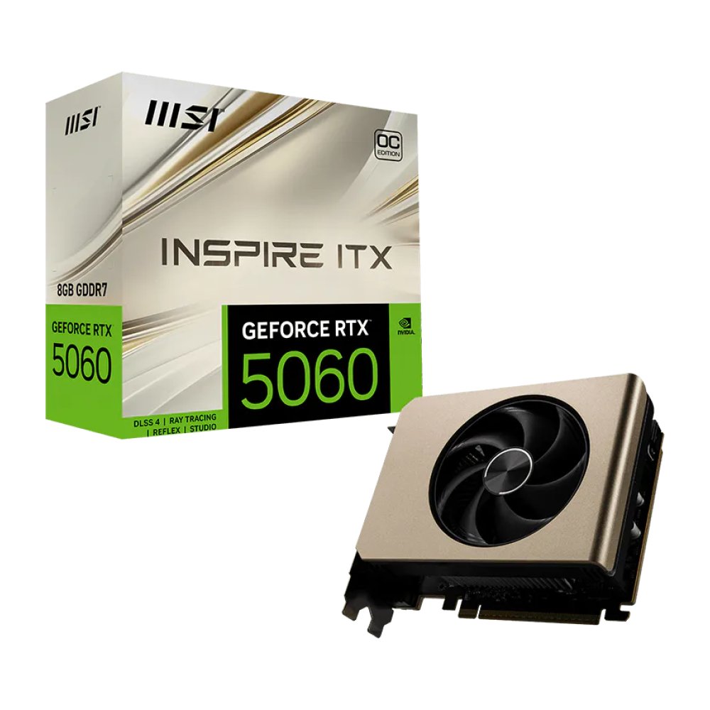 MSI GeForce RTX 5060 8G INSPIRE ITX OC