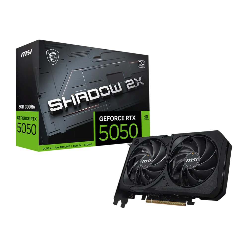 MSI GeForce RTX 5050 8G SHADOW 2X OC