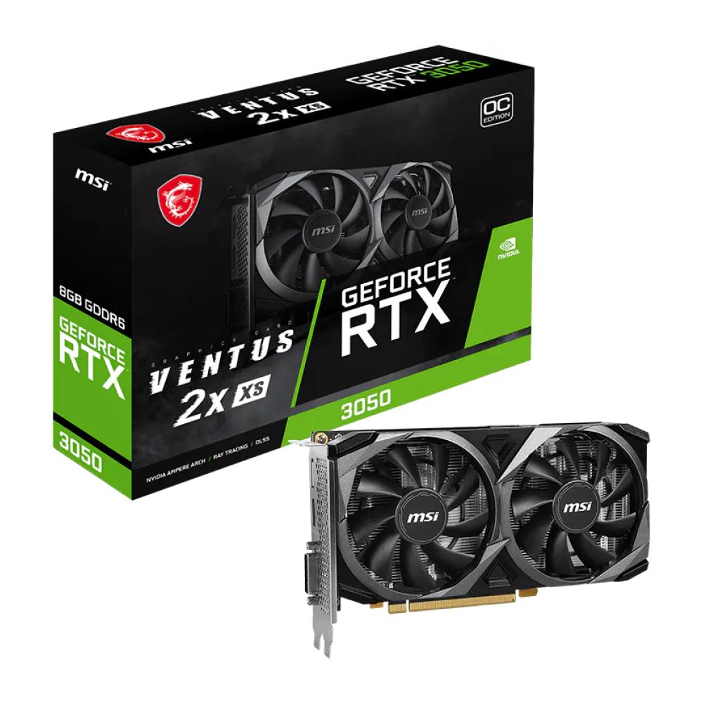 MSI GeForce RTX 3050 VENTUS 2X XS 8G OC